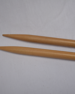 dos agujas madera 14 mm